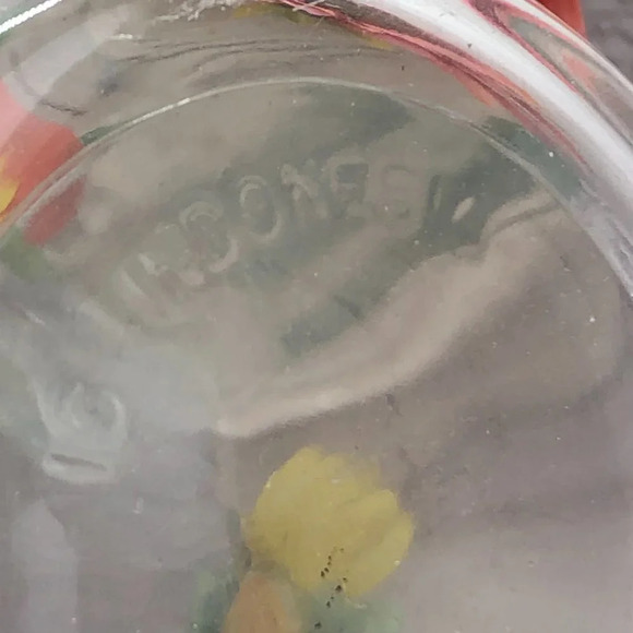 vintage KMC pitcher with fruit cottagecore - Picture 5 of 7